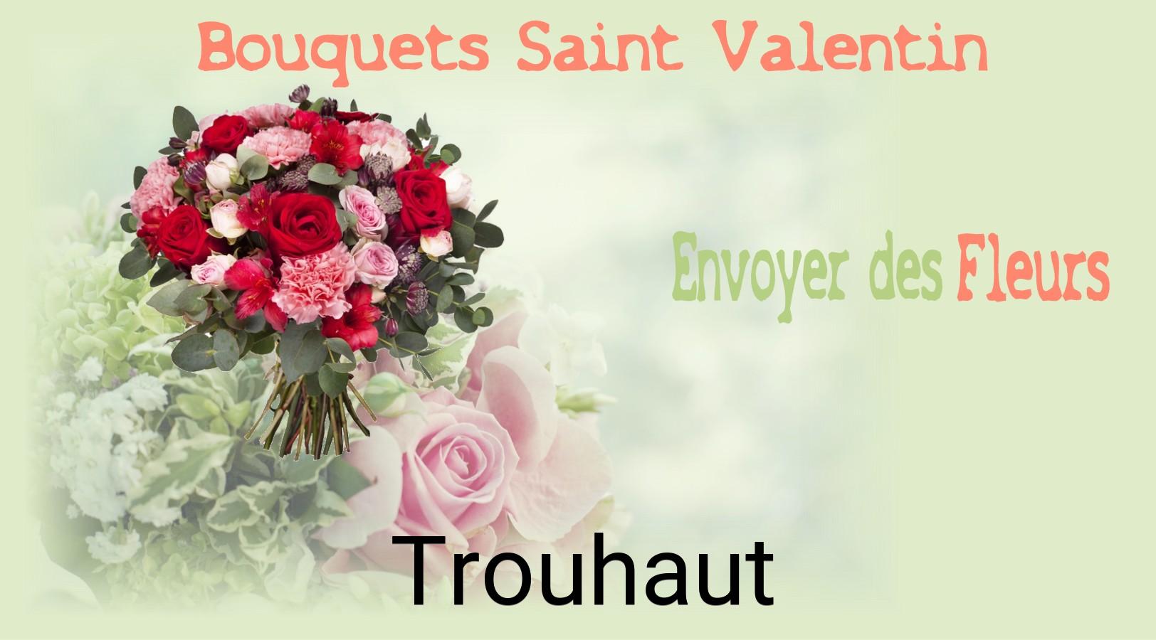 Roses de Saint-Valentin livrées à Trouhaut